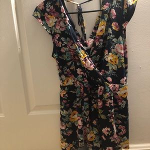 cute floral romper